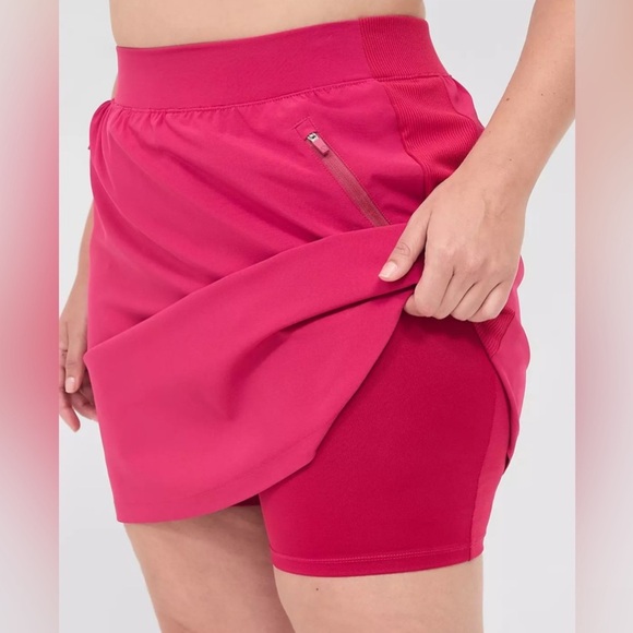 Livi Active Lane Bryant Pink Skort, 14/16, NWT - Picture 3 of 13